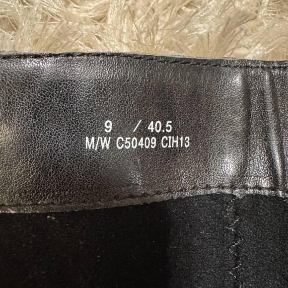 USED BOC Born Concept Lara Black Knee High Leather Black Boots C50409 Size 9 - Picture 16 of 16